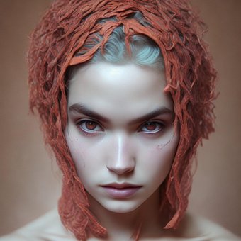 Ai Gegenereerd, Portret, Vrouw, Mooi
