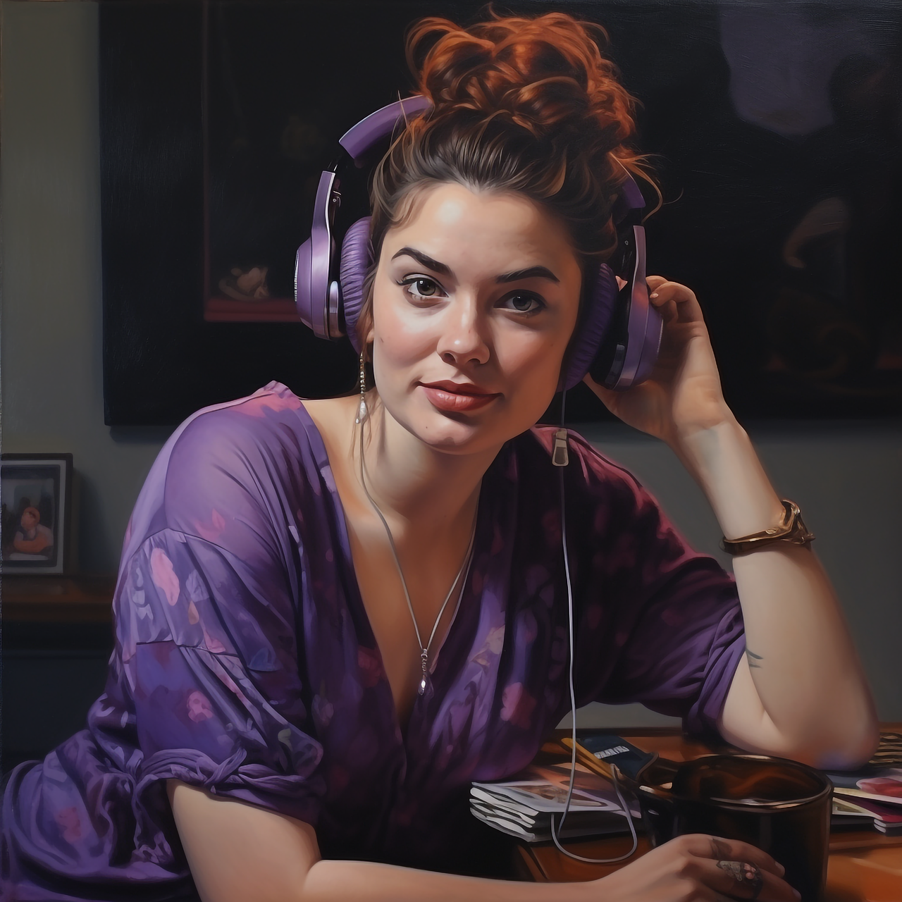 Download Woman Beauty Music Royalty Free Stock Illustration Image 