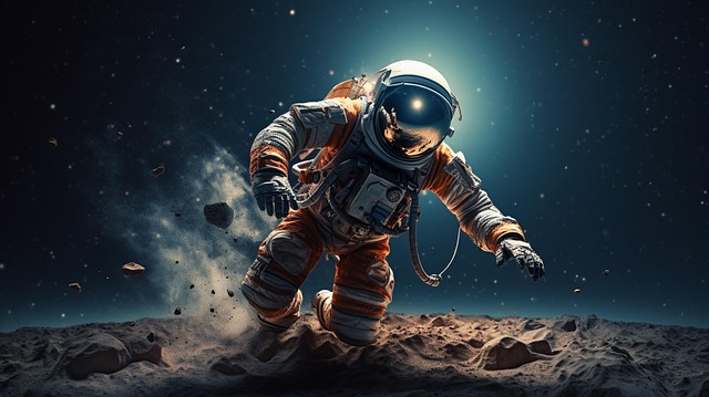 Free astronaut altitude astronomer illustration