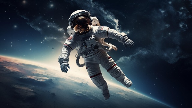 Free astronaut altitude astronomer illustration