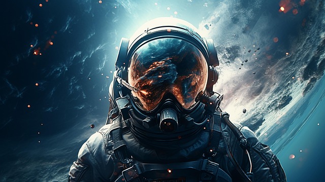 Free astronaut altitude astronomer illustration