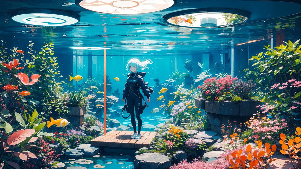 Frau Unterwasser Anime - Kostenloses Bild auf Pixabay - Pixabay