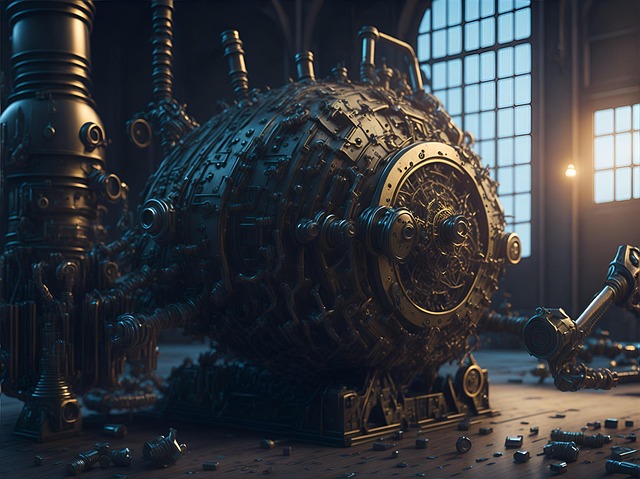 Download free HD stock image of Ai Generated Machine Free ai generated machine engine illustration