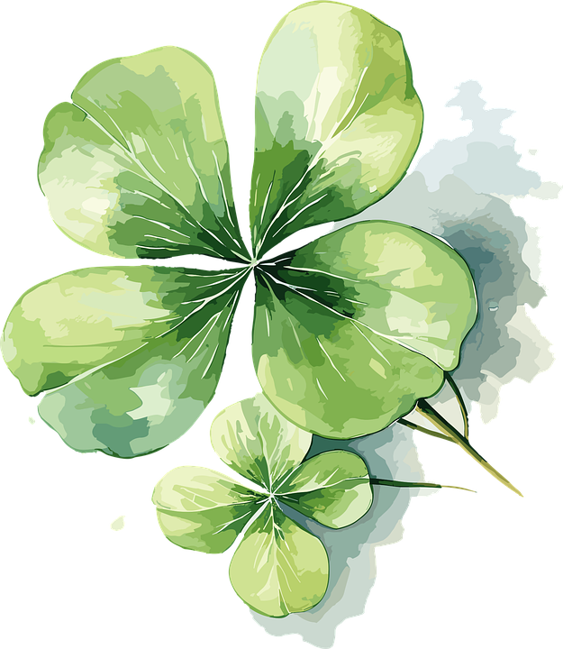 Ai产生的 树叶 三叶草 - 免费矢量图形Pixabay
