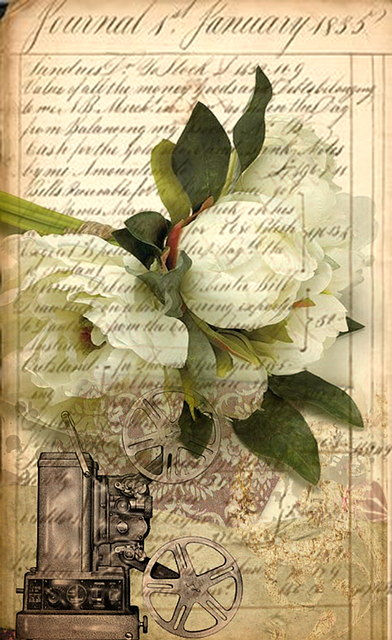 Buchstabe, Papier, Tagebuch, Blumen
