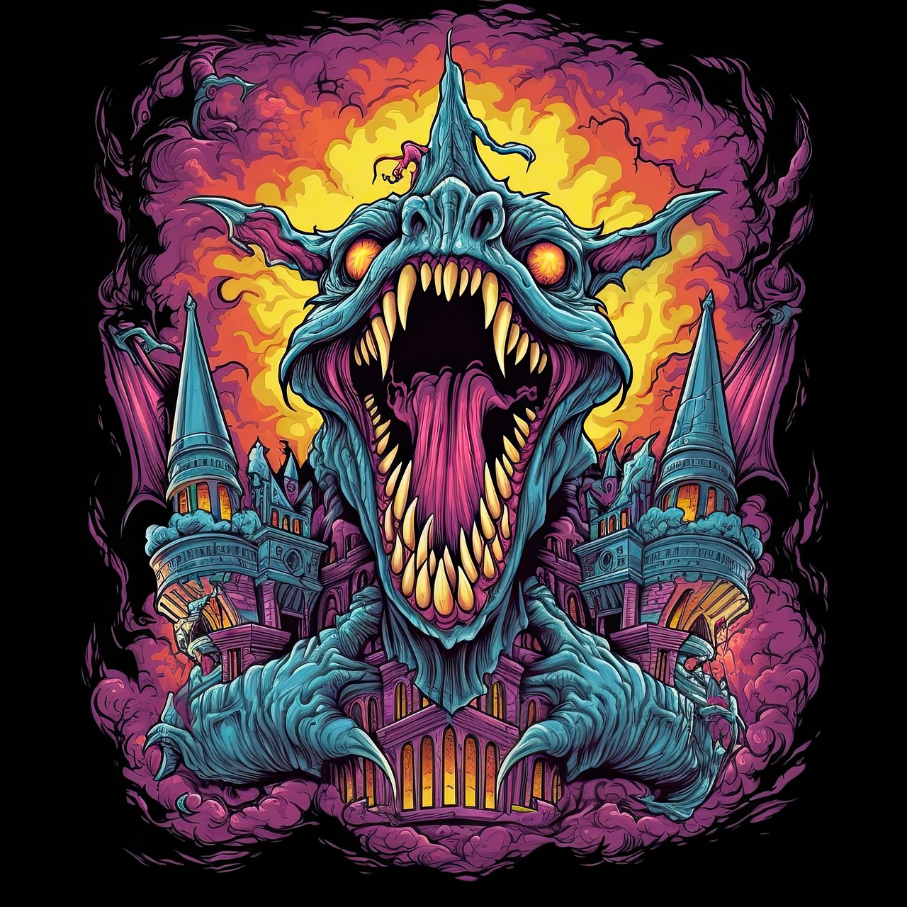 Enge Kleurrijke Monsters 260x280