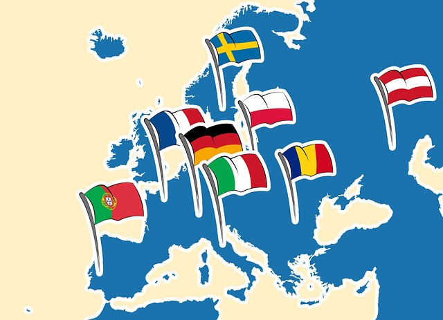 Europa, Banner, Flagge, Zucht, Taste