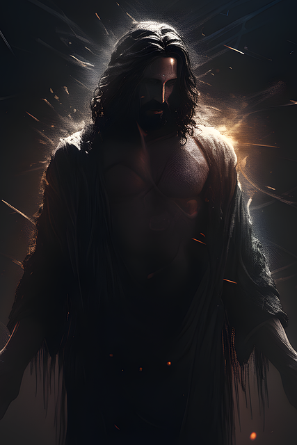 Free ai generated jesus christ illustration