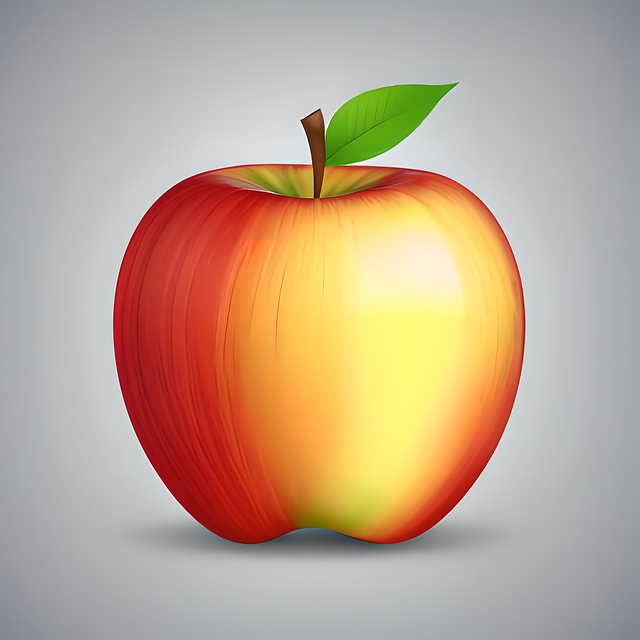Free Apple Fruit illustration and picture