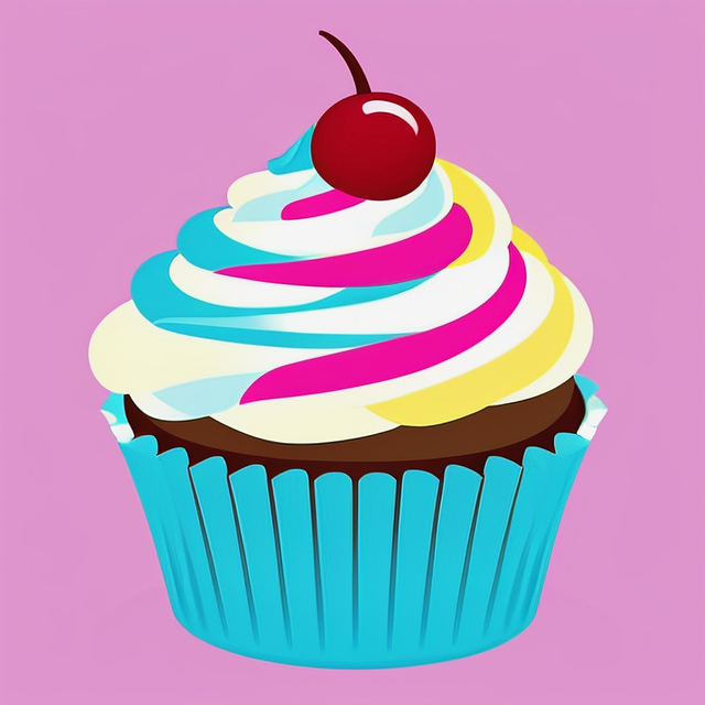 Free Cupcake Confectionery illustration and picture