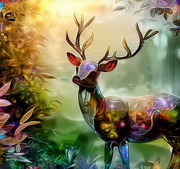 Free Nice Deer Wild Deer illustration and picture