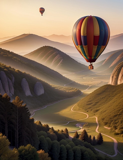Free Balloon Flight illustration and picture