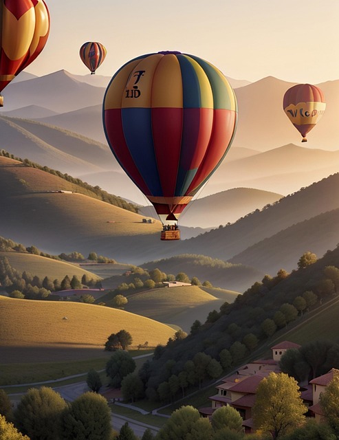 Free Hot Air Balloon Flight illustration and picture