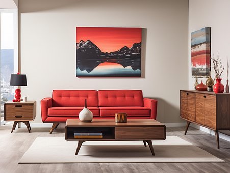 Lejlighed, Interiør Design, Sofa, Bord