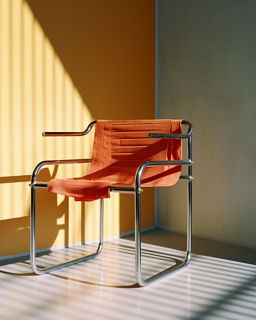 Stol, Moderne, Møbel, Orange