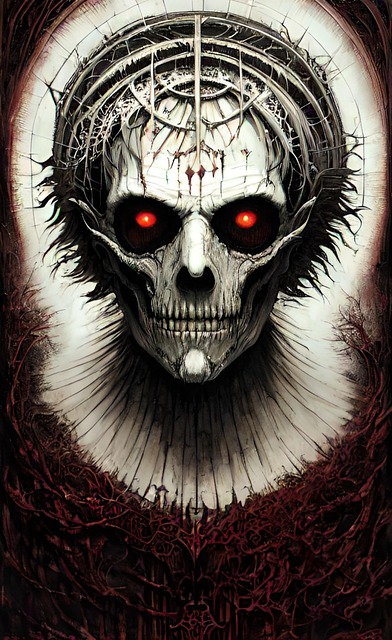 Free ai generated lich elder lich illustration