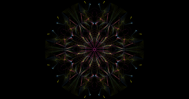 Mandala, Caleidoscópio, Colorido