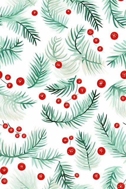 Free ai generated wreath christmas wreath illustration