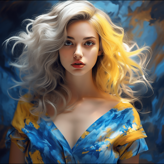 Free woman girl model illustration