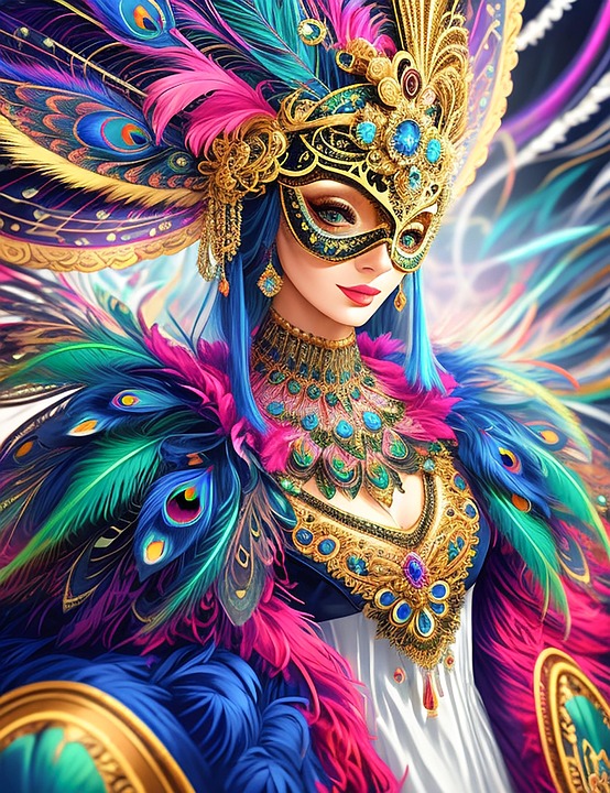 Download Ai Generated, Costume, Festival. Royalty-Free Stock