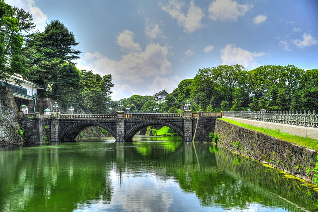 Free Lake Bridge photo and picture