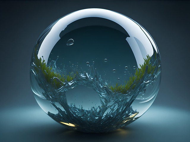 Free glass light crystal illustration