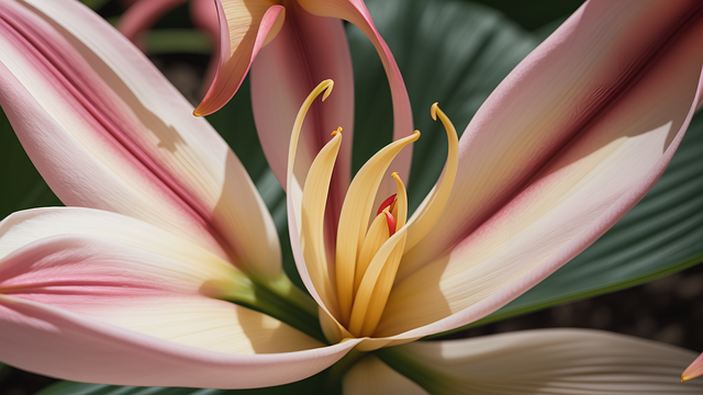 Free ai generated flower orchid illustration