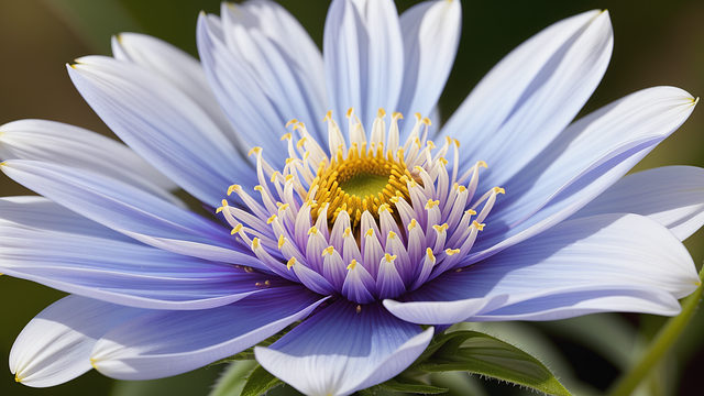 Free ai generated flower blue flower illustration