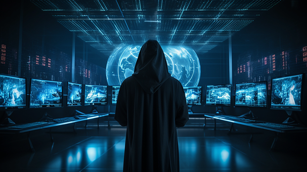 Free Ai Generated Hacker illustration and picture
