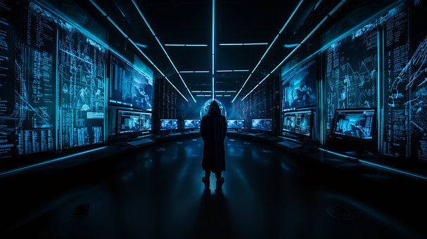 Free Ai Generated Hacker illustration and picture