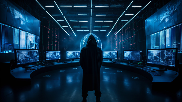 Free Ai Generated Hacker illustration and picture