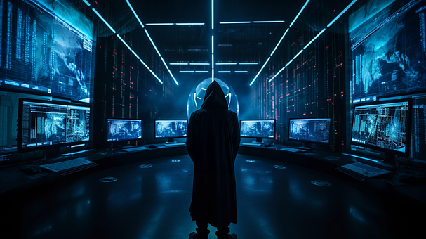 Free Ai Generated Hacker illustration and picture