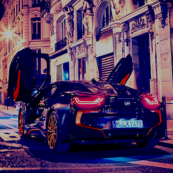 I8, Coche, Hermosa