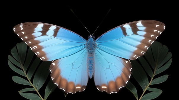 Ai Gerado, Morfo Azul Menelau, Borboleta