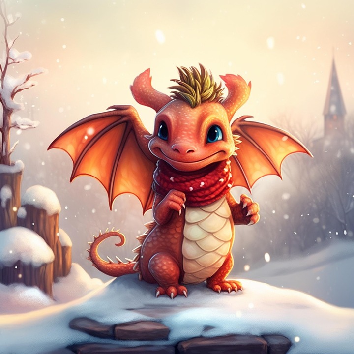 Download Ai Generated, Dragon, Reptile. Royalty-Free Stock Illustration ...
