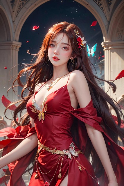 Free ai generated woman 3d wallpapers illustration