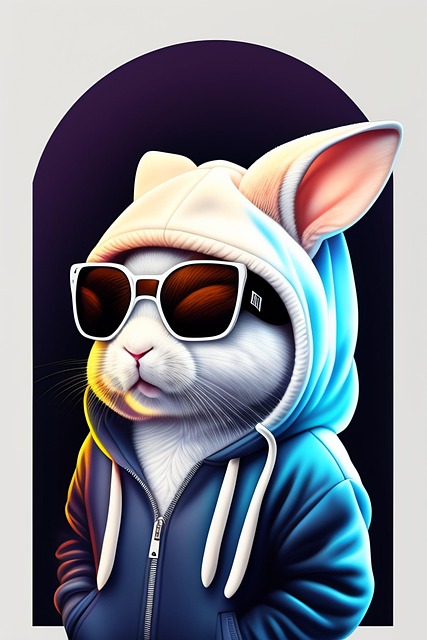 Download free HD stock image of Ai Generated Rabbit Free ai generated rabbit bunny illustration
