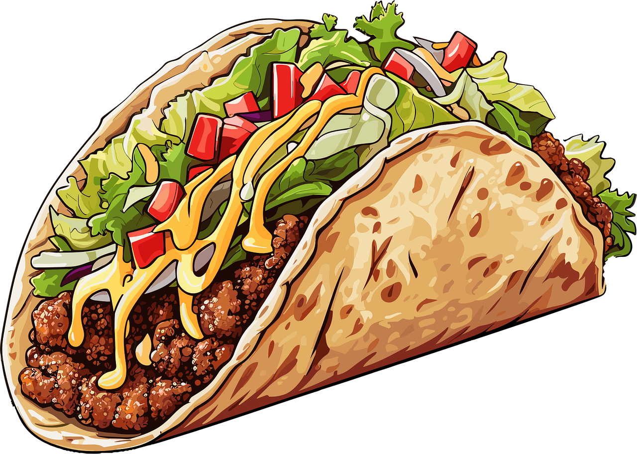 Meksikansk Taco Fersk Gratis Vektorgrafikk P Pixabay Meksikansk Taco Fersk Gratis Vektorgrafikk P Pixabay