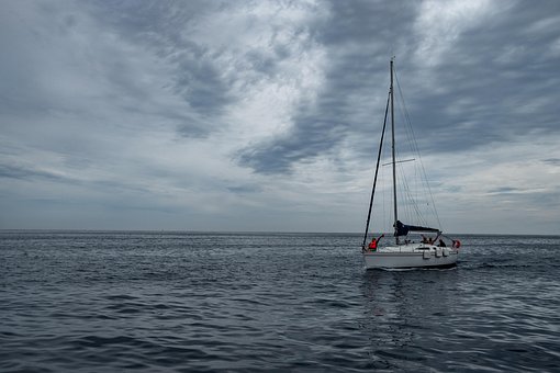 Cassis, Color, Mar, Océano, Bote, Velero
