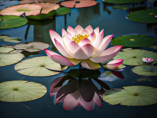Free Leaf Lotus illustration and picture