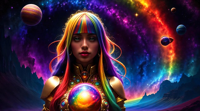 Free Ai Generated Woman illustration and picture