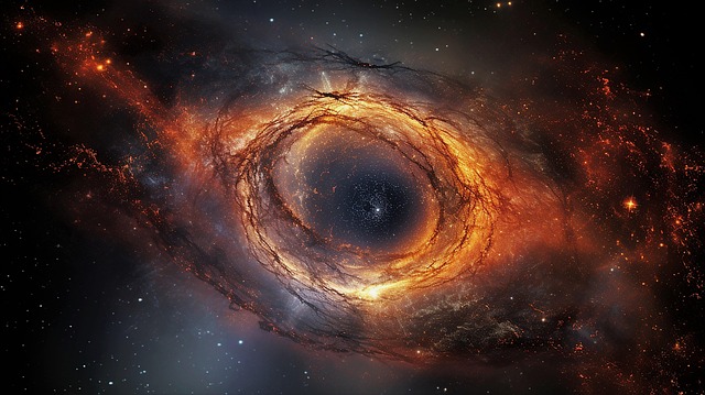 Free space odyssey 21st century black hole illustration
