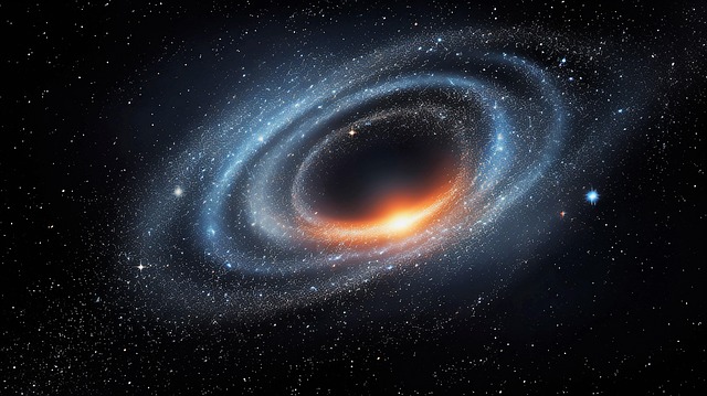 Free space odyssey 21st century black hole illustration