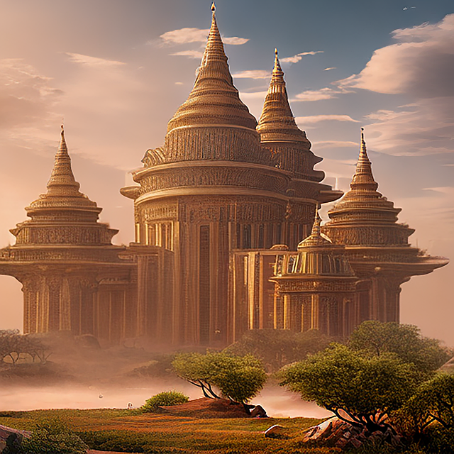 Free City Sudan illustration and picture