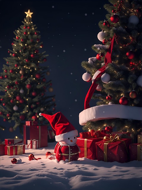 Free Ai Generated Christmas illustration and picture