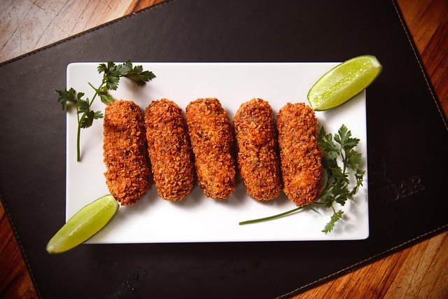 Free ai generated food fried illustration