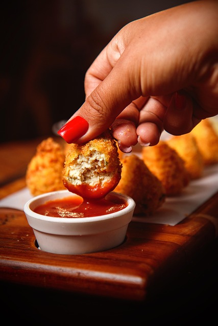 Free drumstick chicken food illustration