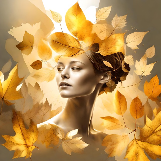 Free Golden Vintage illustration and picture