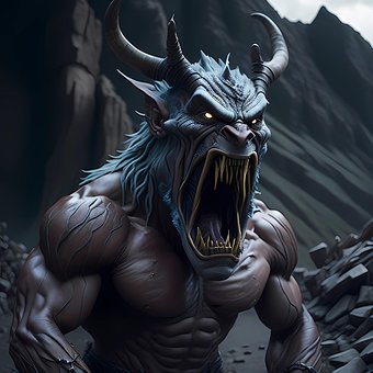 Ai Gegenereerd, Monster, Minotaurus