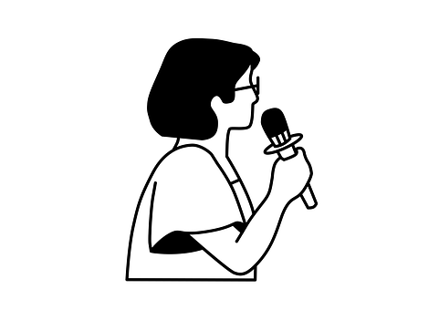 Free Speaker Singer vector and picture